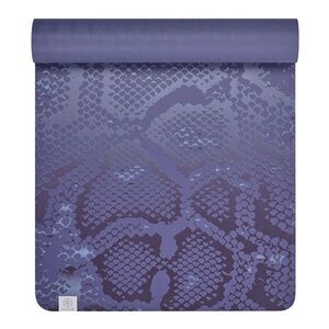 Gaiam -  Studio Select Dry-Grip Yoga Mat Snake - Purp Purple